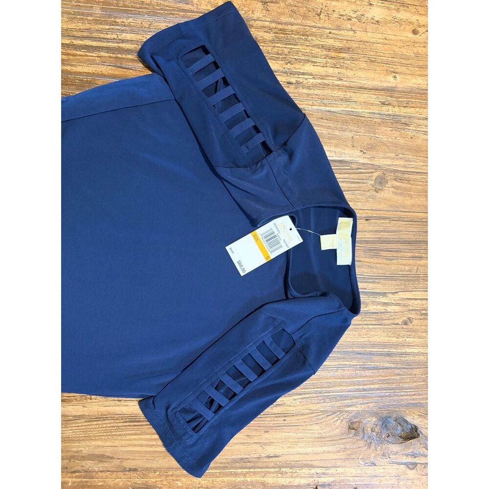Michael Kors Size S Navy Blue Shirt